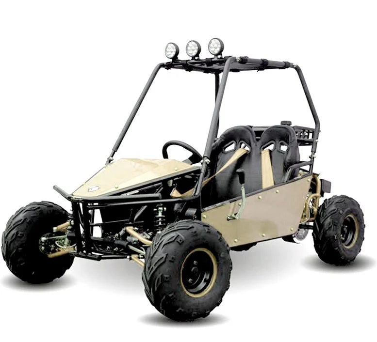 Massimo GKM125 2021 – 125cc 2-Seater Off-Road Go Kart with Reverse, Hydraulic Brakes, and Electric Start mississippipowersports