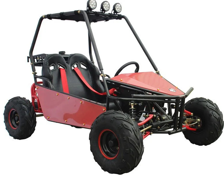 Massimo GKM125 2021 – 125cc 2-Seater Off-Road Go Kart with Reverse, Hydraulic Brakes, and Electric Start mississippipowersports