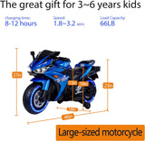 T3 Kids Electric Motorcycle with Training Wheels mississippipowersports