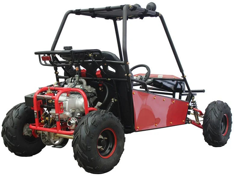 Massimo GKM125 2021 – 125cc 2-Seater Off-Road Go Kart with Reverse, Hydraulic Brakes, and Electric Start mississippipowersports