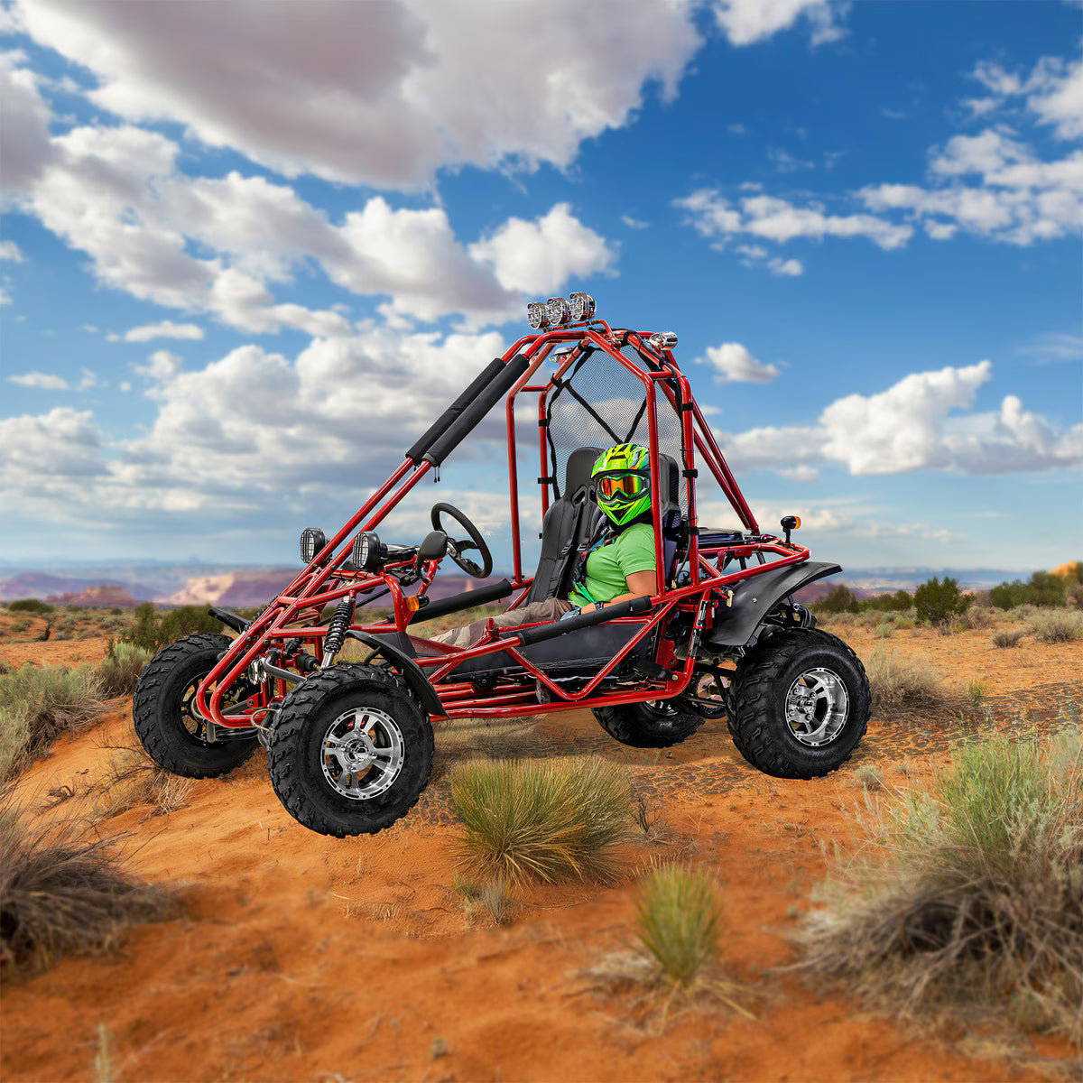 GKA 200 2021 – 200cc Off-Road Go Kart with Independent Suspension & Hydraulic Disc Brakes mississippipowersports