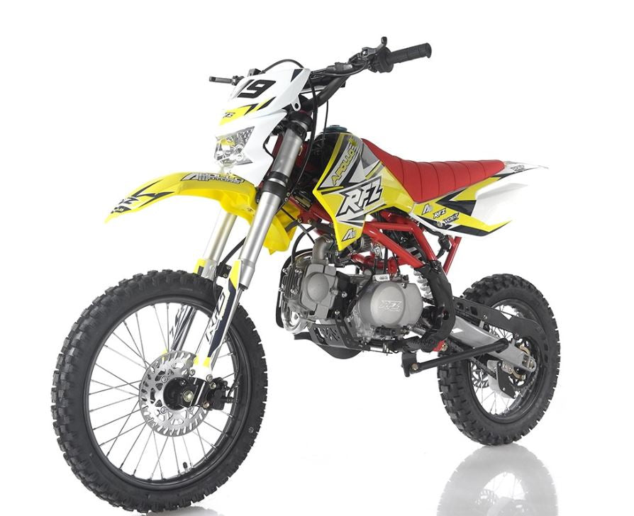 Apollo DB-X19 125cc Dirt Bike | Adult Size, Manual Clutch, Headlights mississippipowersports