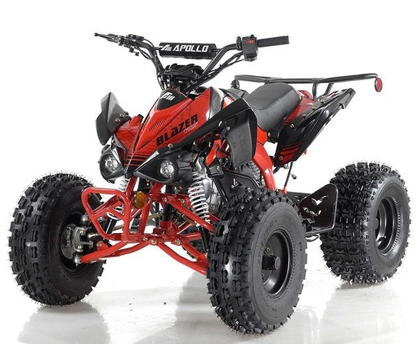 Apollo Blazer 9 125cc ATV | Youth Gas Powered Quad with Reverse (CARB Approved) mississippipowersports