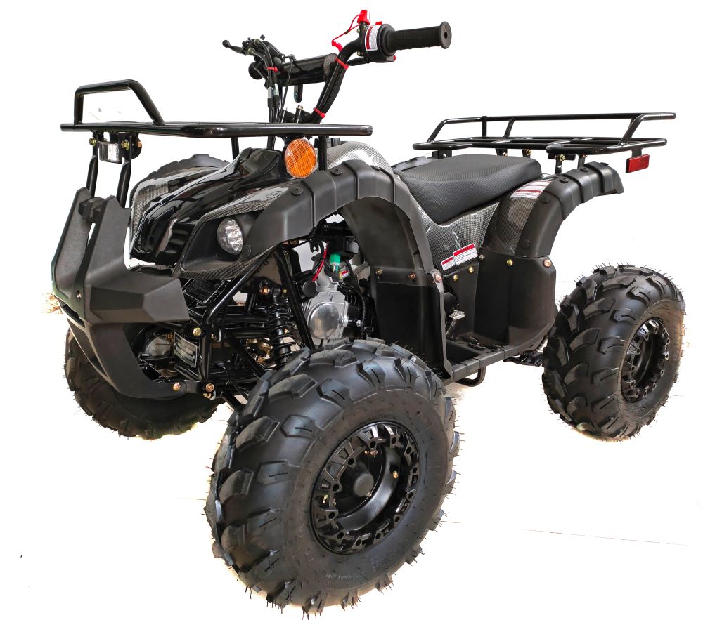 ATA-125D 125cc Youth ATV | Kids Gas Powered 4 Wheeler with Reverse & LED Lights mississippipowersports