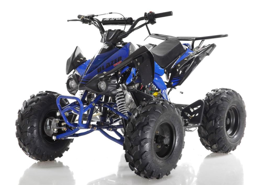 Apollo Blazer 9 125cc ATV | Youth Gas Powered Quad with Reverse (CARB Approved) mississippipowersports