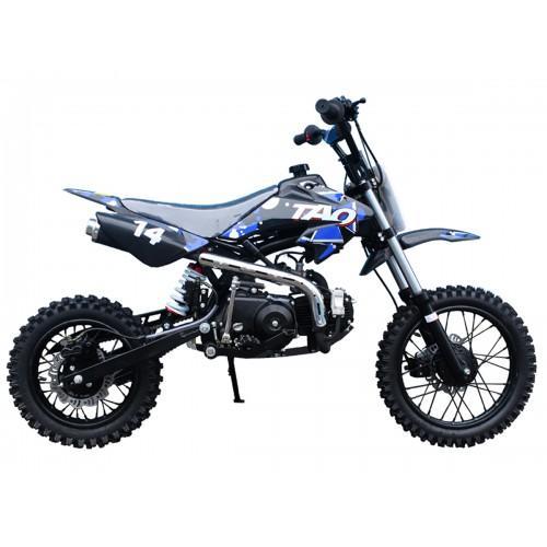 Kids 110cc Dirt Bike Semi-Automatic DB 14 – Hydraulic Disc Brakes, 28-inch Seat Height mississippipowersports