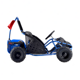 HHH Go-Bowen 1000W Brushless Kids Go Kart – 48V Electric 4-Wheeler with Adjustable Speed & Reverse mississippipowersports