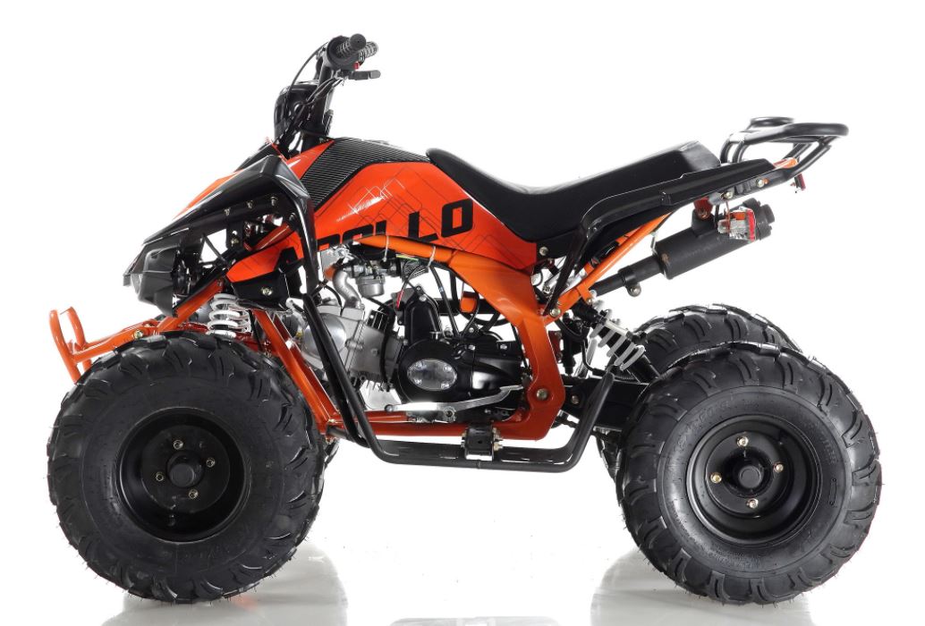 Apollo Blazer 9 125cc ATV | Youth Gas Powered Quad with Reverse (CARB Approved) mississippipowersports