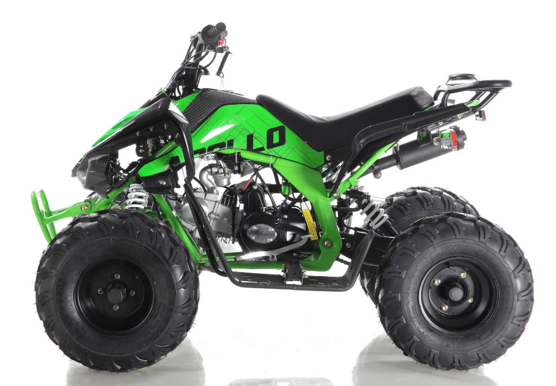 Apollo Blazer 9 125cc ATV | Youth Gas Powered Quad with Reverse (CARB Approved) mississippipowersports