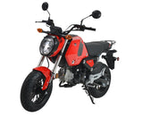 HHH 125cc Motorcycle Bike Vroom 125 Dirt Bike Street Legal Motorcycle Gas Big Headlights