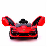 Lamborghini Style Kids Ride-On Car – One Seater, Butterfly Doors, Race Car Steering, Rocking Mode mississippipowersports