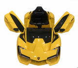 Lamborghini Style Kids Ride-On Car – One Seater, Butterfly Doors, Race Car Steering, Rocking Mode mississippipowersports