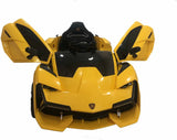 Lamborghini Style Kids Ride-On Car – One Seater, Butterfly Doors, Race Car Steering, Rocking Mode mississippipowersports
