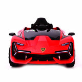 Lamborghini Style Kids Ride-On Car – One Seater, Butterfly Doors, Race Car Steering, Rocking Mode mississippipowersports