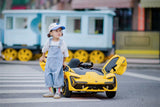 Lamborghini Style Kids Ride-On Car – One Seater, Butterfly Doors, Race Car Steering, Rocking Mode mississippipowersports