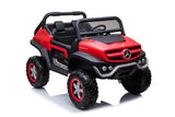 Mercedes-Benz Unimog Kids Ride-On Car – 12V, Dual Seats, Remote Control, LED Lights, MP3 & USB Support mississippipowersports