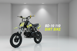 HHH BD-10 110cc Dirt bike Pit Bike ‎10" Wheels Youth Tao BD-10 110cc Kids Motocross Fully Automatic Dir Bike mississippipowersports