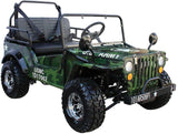 HHH JEEP GR2-125 - Semi Auto 125cc Youth Go-Kart | WITH REVERSE mississippipowersports