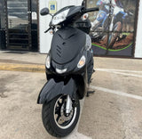 HHH Street Scooter Fully Automatic for youth and adults MP50-02 49cc Gas Scooter Moped With Matching trunk-Sporty mississippipowersports