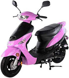 HHH Street Scooter Fully Automatic for youth and adults MP50-02 49cc Gas Scooter Moped With Matching trunk-Sporty mississippipowersports