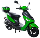 HHH MP50-02 49cc Street Scooter | Youth & Adult Gas Scooter with Trunk mississippipowersports