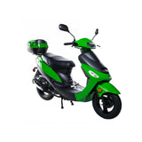 HHH Street Scooter Fully Automatic for youth and adults MP50-02 49cc Gas Scooter Moped With Matching trunk-Sporty mississippipowersports