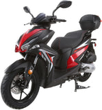 HHH Spider 200 EFI Scooter Clash 200cc EFI Deluxe Gas Powered Street mississippipowersports