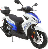 HHH Spider 200 EFI Scooter | Clash 200cc Deluxe Gas Powered Street Scooter mississippipowersports