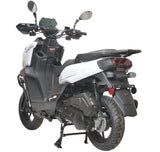 HHH Tank-150 Gas Moped Scooter 150cc Automatic Adult Bike with 12" Aluminum Wheels