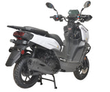 HHH Tank-150 Gas Moped Scooter 150cc Automatic Adult Bike with 12" Aluminum Wheels