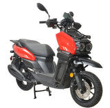 HHH Tank-150 Gas Moped Scooter 150cc Automatic Adult Bike with 12