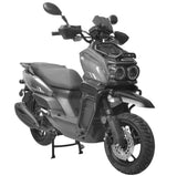 HHH Tank-150 Gas Moped Scooter 150cc Automatic Adult Bike with 12" Aluminum Wheels
