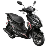 HHH 150cc Moped-X18 Street gas powered Adult Street Scooter 10" Aluminum Wheels
