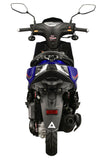 HHH 150cc Moped-X18 Street gas powered Adult Street Scooter 10" Aluminum Wheels