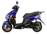 HHH 150cc Moped-X18 Street gas powered Adult Street Scooter 10" Aluminum Wheels