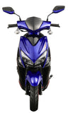HHH 150cc Moped-X18 Street gas powered Adult Street Scooter 10" Aluminum Wheels