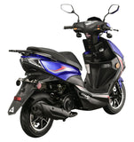 HHH 150cc Moped-X18 Street gas powered Adult Street Scooter 10" Aluminum Wheels