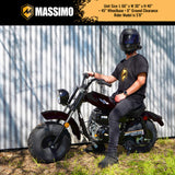 Massimo MB200 Mini Bike – 196cc 4-Stroke Off-Road Mini Bike with Rugged Tires & Steel Frame mississippipowersports