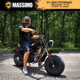 Massimo MB200 Mini Bike – 196cc 4-Stroke Off-Road Mini Bike with Rugged Tires & Steel Frame mississippipowersports