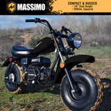 Massimo MB200 Mini Bike – 196cc 4-Stroke Off-Road Mini Bike with Rugged Tires & Steel Frame mississippipowersports