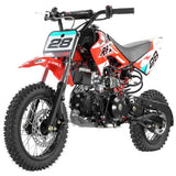 HHH DB28 110cc Dirt Bike RFZ – Fully Automatic, Electric Start, Front &amp; Rear Disc Brakes mississippipowersports