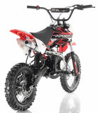 APOLLO DB-34CRF 110cc Dirt Bike | Semi-Automatic, 4-Stroke