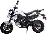 125cc Vader Street Motorcycle | Adult Gas Powered Bike, 4-Stroke Manual, Street Legal