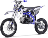 HHH X18 125cc 4-Stroke Gas Powered Dirt Bike – Manual Clutch, Electric & Kick Start, Disc Brakes mississippipowersports