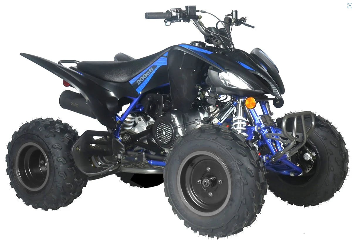 HHH Pentora 200 EFI ATV | Full Size 200cc Gas Powered Quad (California Approved)