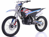 Apollo Thunder 250cc DLX RFN Off-Road Dirt Bike – Manual Clutch, Hydraulic Disc Brakes, Adjustable Suspension
