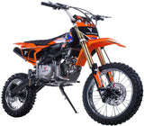 HHH Tao Tao 140cc DB X1 Adult Dirtbike – 4-Speed Manual Transmission, Hydraulic Disc Brakes, Adjustable Shock mississippipowersports