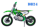 2023 DB24 107cc Dirt Bike – Semi-Automatic, Hydraulic Disc Brakes, Adjustable Rear Shocks mississippipowersports
