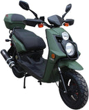HHH Rocket 150cc Scooter | Adults Street Gas Moped with 12" Aluminum Wheels mississippipowersports
