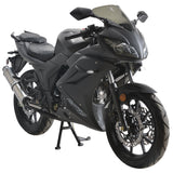 125cc Adults Gas Powered Motorcycle – Manual Transmission, 17” Wheels, Street Legal Bike